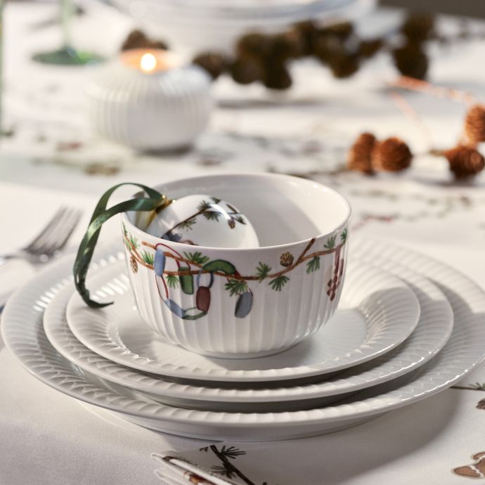 Porcelánová vánoční baňka Hammershøi Christmas 2023
