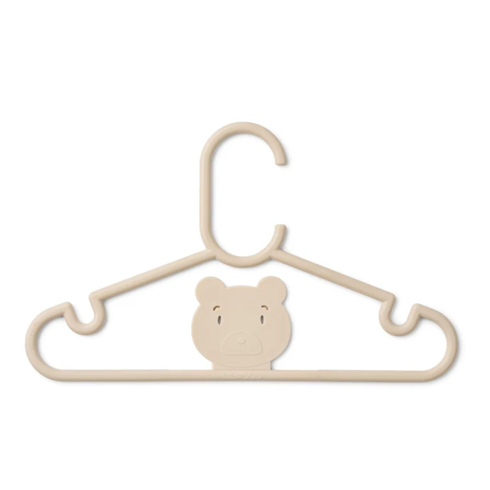 Dětská šatní ramínka Falton Mr Bear - set 8 ks
