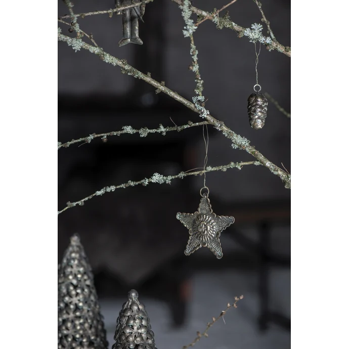 Kovová vánoční ozdoba Antique Star