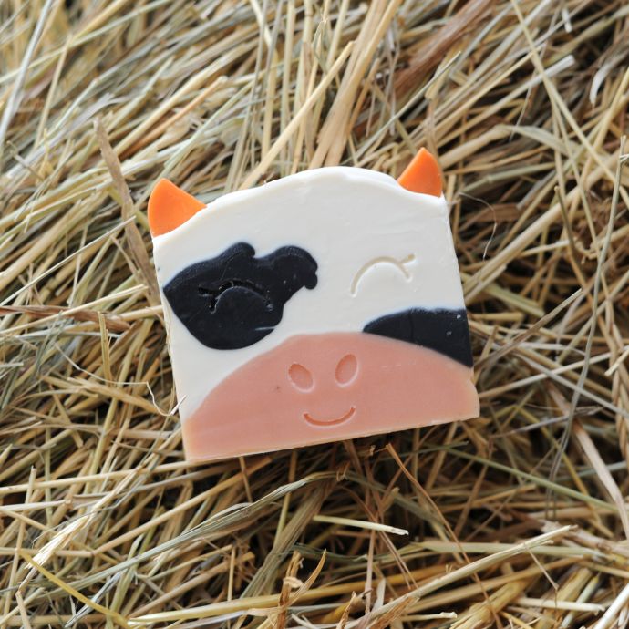 Designové mýdlo pro děti My Happy Cow - jablko