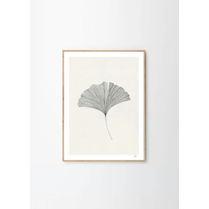 Autorský plakát Ginkgo Leaf by Ana Frois 21x29,7 cm