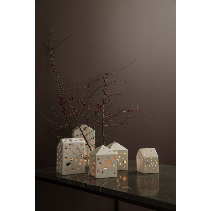 Lucerna domeček Urbania Town House 11,5 cm