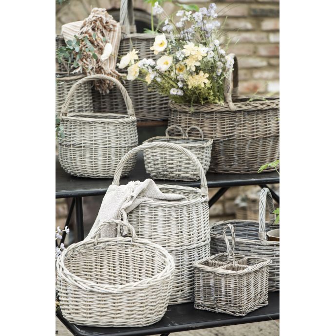 Proutěný závěsný košík Wallhanging Basket