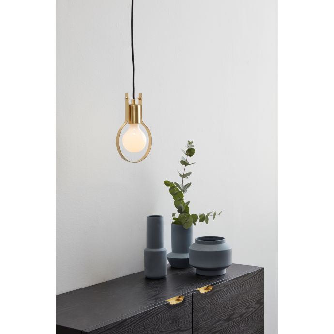 Závěsná/stolní lampa Bulb Brass