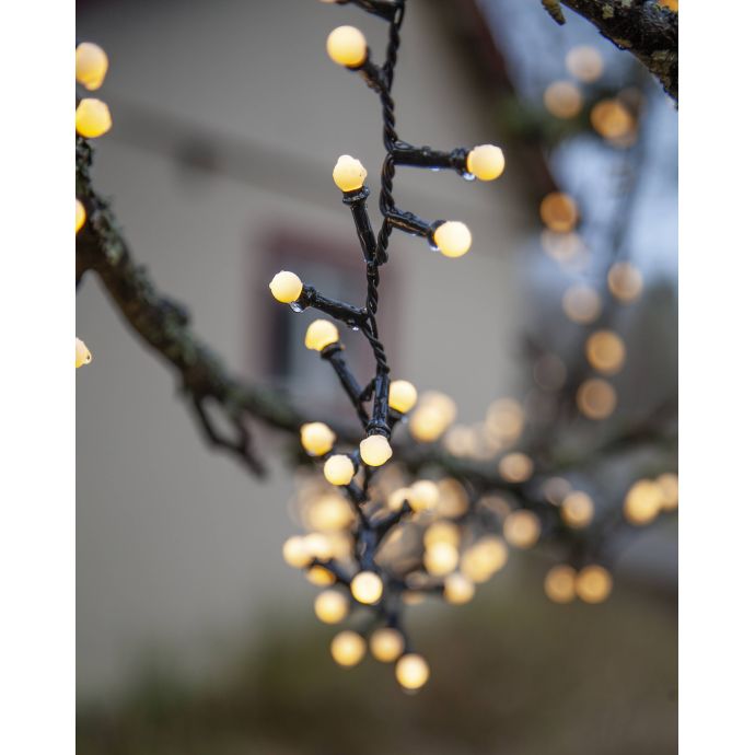 Venkovní světelný LED řetěz Berry Mini Warm White 6 m