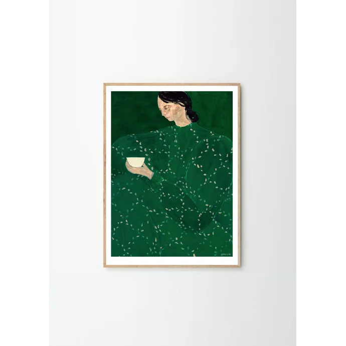 Autorský plakát Coffee Alone At Place de Clichy by Sofia Lind 50x70 cm