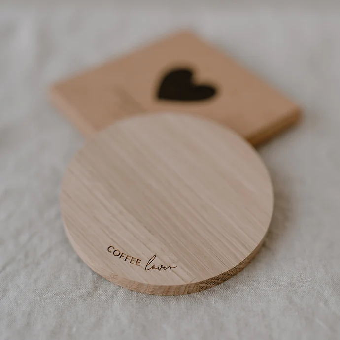 Dřevěný podtácek Oak Me Time
