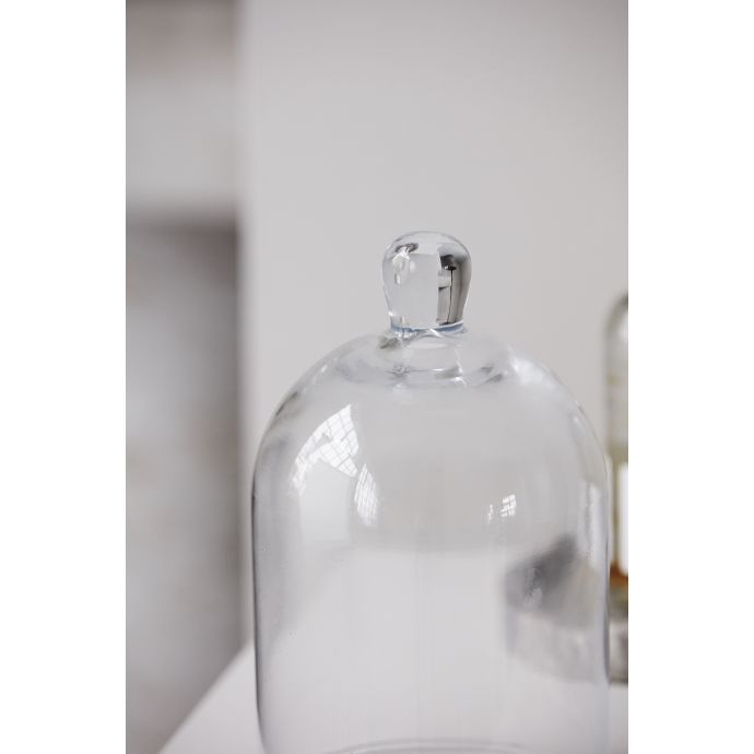 Skleněný dekorativní poklop Glass