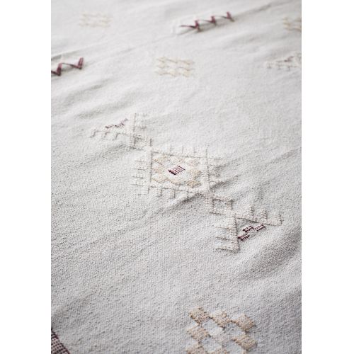 Bavlněný koberec Mint Off White 120 × 180 cm