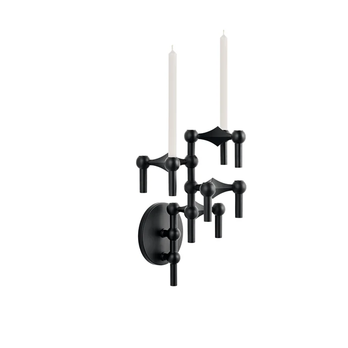 Nástěnný držák STOFF Nagel Black / Black