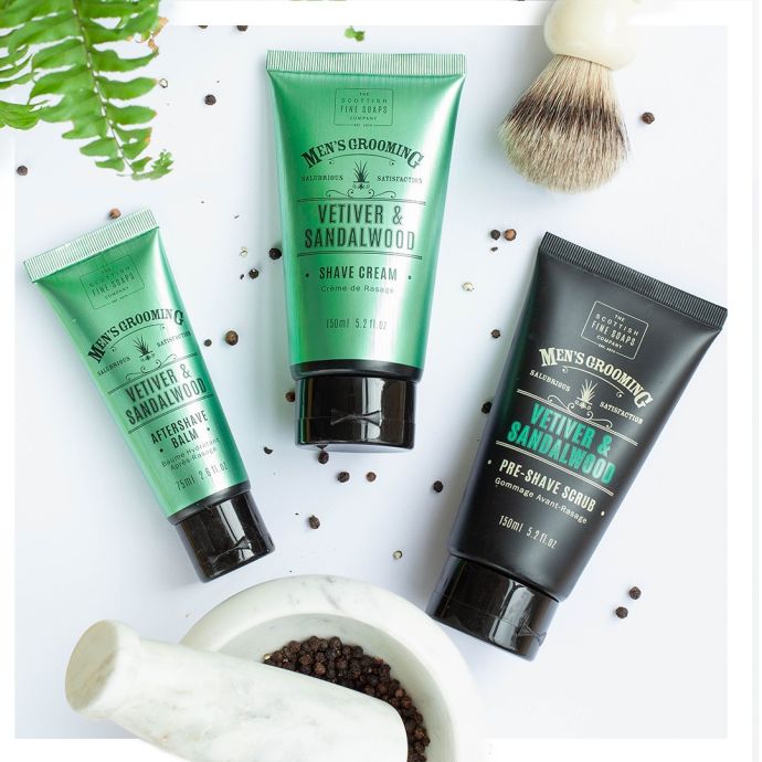 Balzám po holení Vetiver a santalové dřevo 75ml