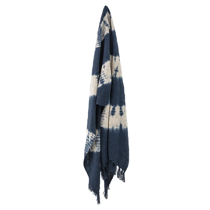 Bavlněný přehoz Blue Cotton 150×125 cm