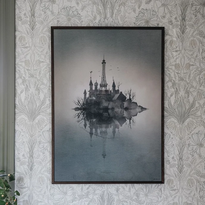Plakát Island of Eiffel 50×70 cm