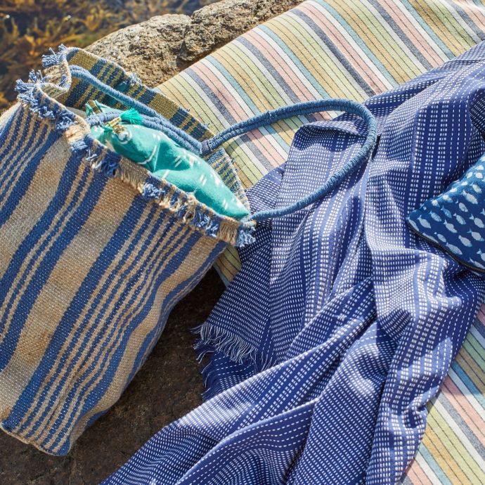 Jutová taška Handwoven Striped