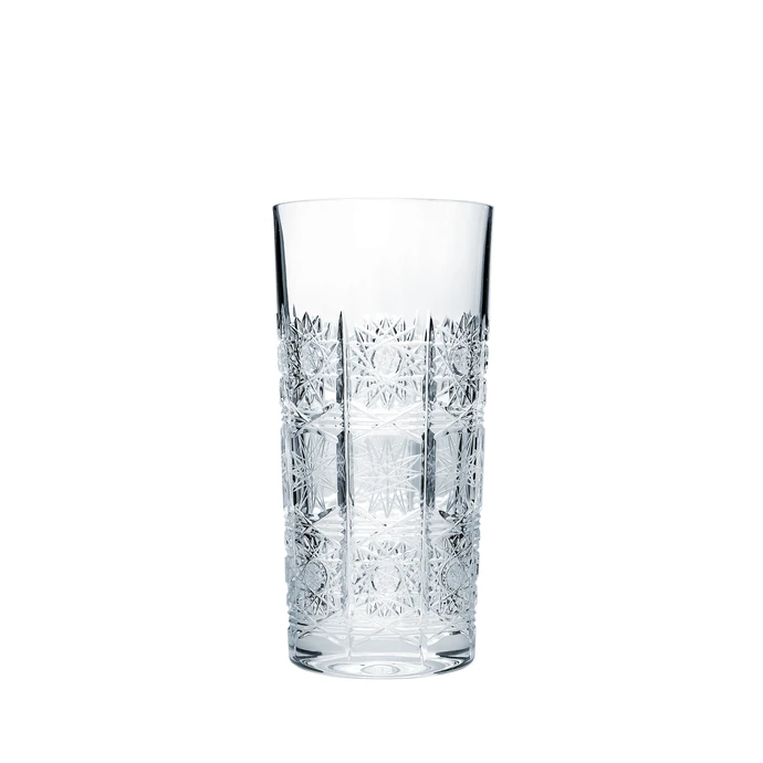 Broušená křišťálová sklenice na vodu Crystal BOHEMIA 3,3 dcl