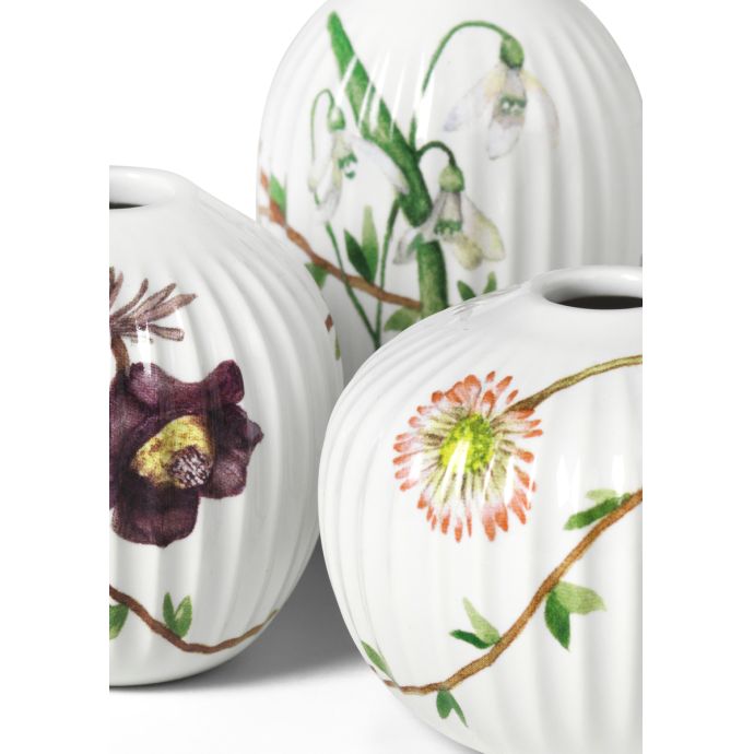Dárkové balení miniváz Hammershøi Spring - set 3 ks