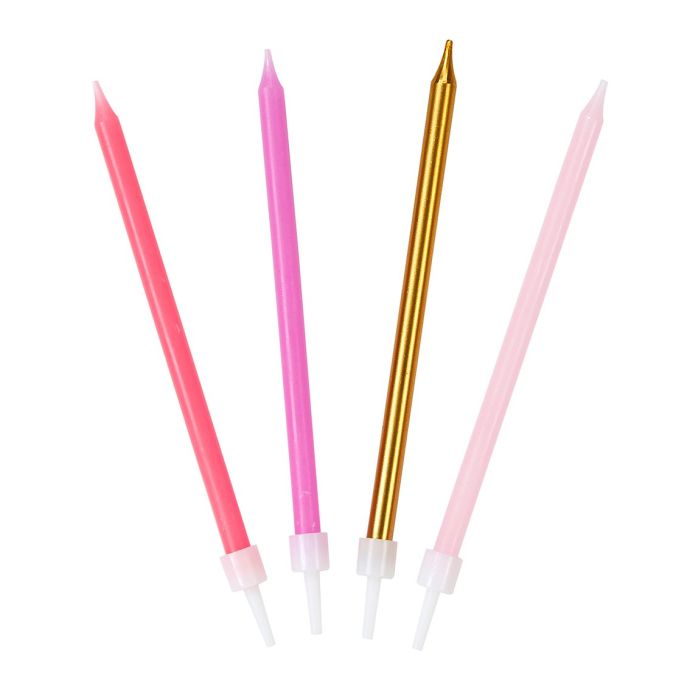 Dortové svíčky Rose Candles 16 ks