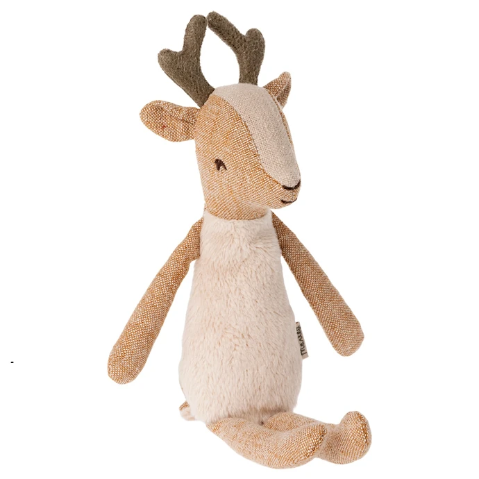 Lněná hračka Deer Mother