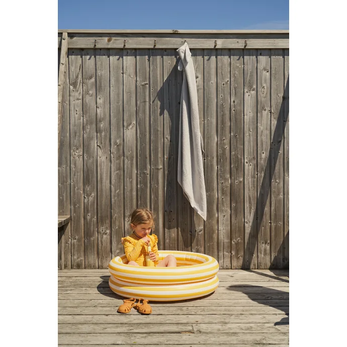 Nafukovací bazén pro děti Stripe Yellow Creme - 80cm