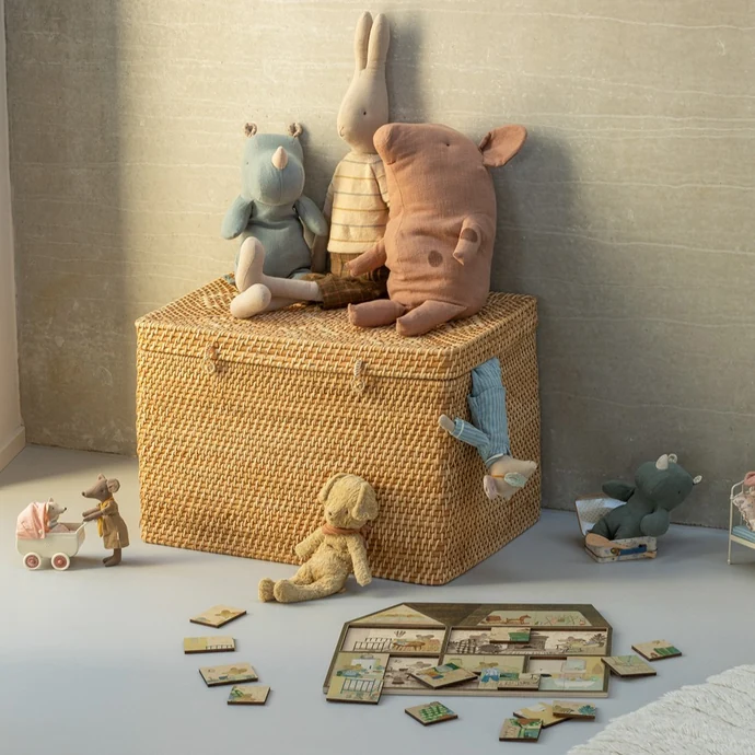 Dřevěné puzzle Farmhouse Mouse
