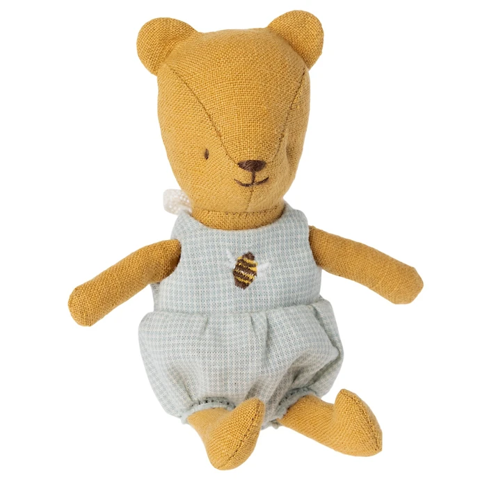 Lněný medvídek Teddy Baby
