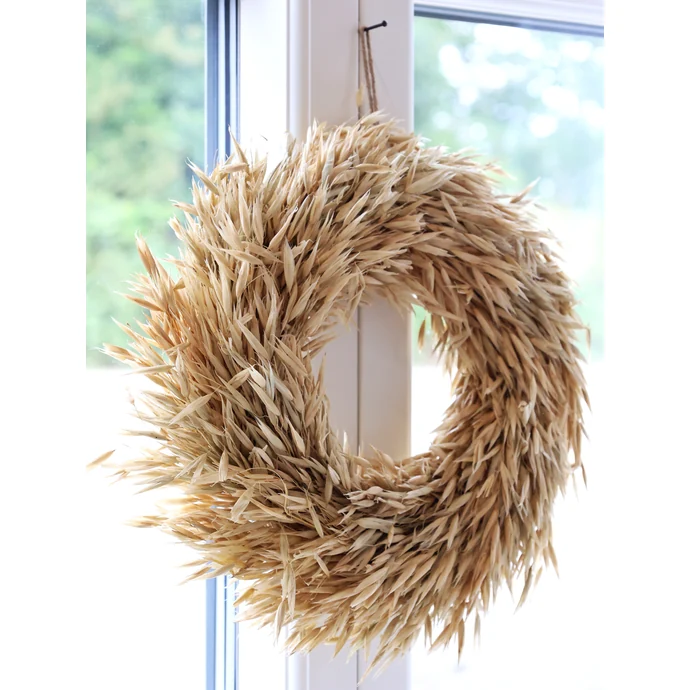 Slaměný věnec 30 cm