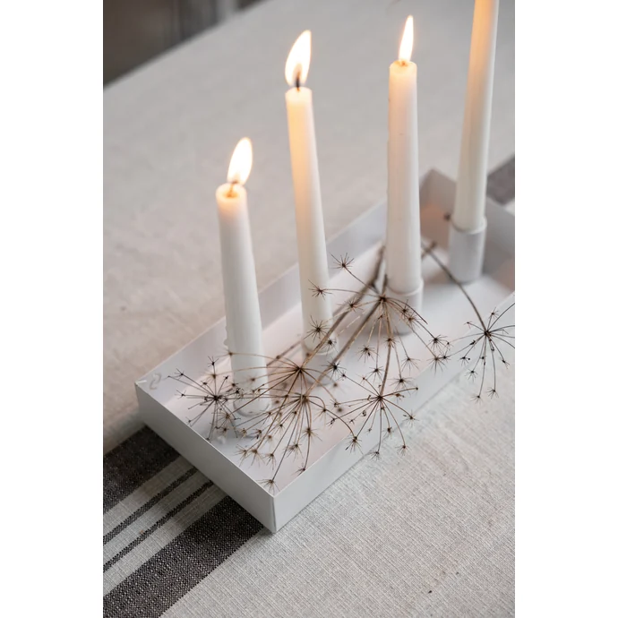 Flexibilní adventní svícen Sund White