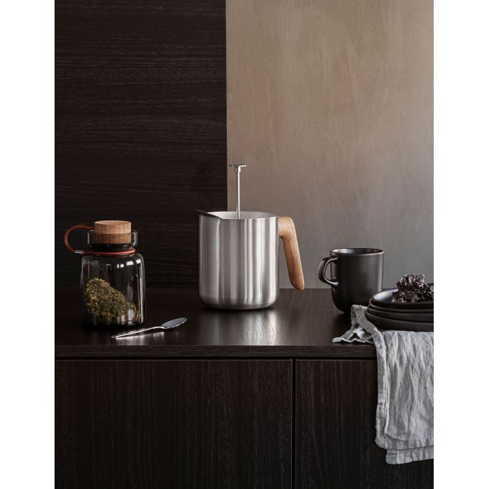 Nerezová čajová konvice Thermo Cafetiére Nordic Kitchen 1 l