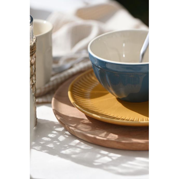 Dezertní talíř Mynte Mustard 19,5 cm