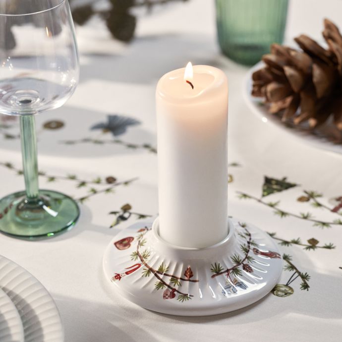 Porcelánový svícen Hammershøi Christmas 13 cm