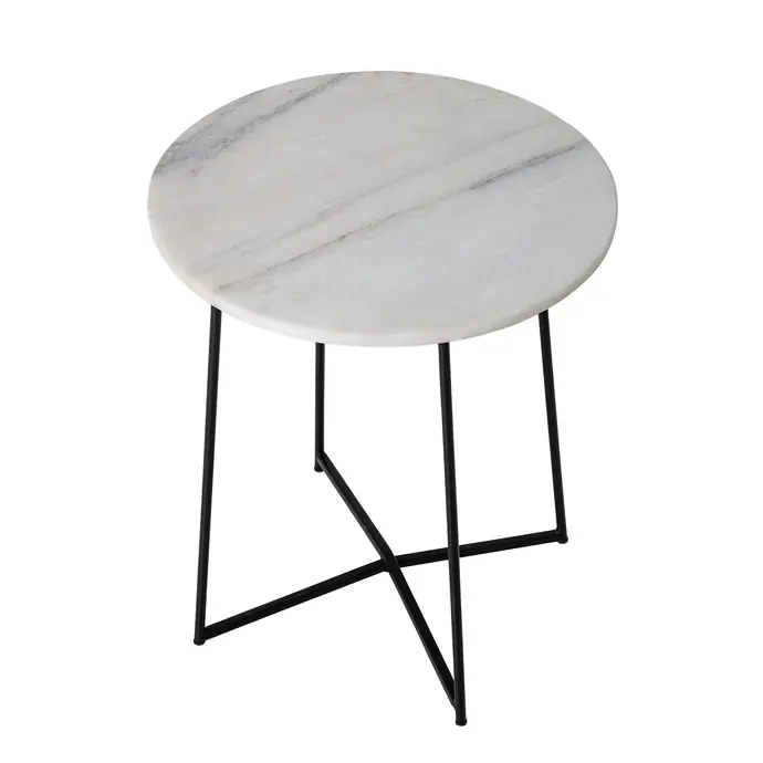 Odkládací stolek Anou White Marble