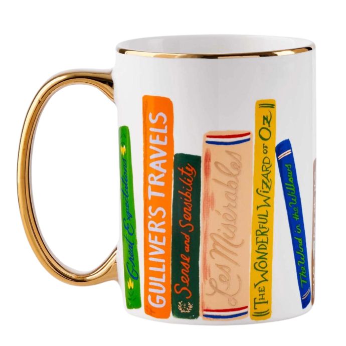 Porcelánový hrnek Book Club 470ml