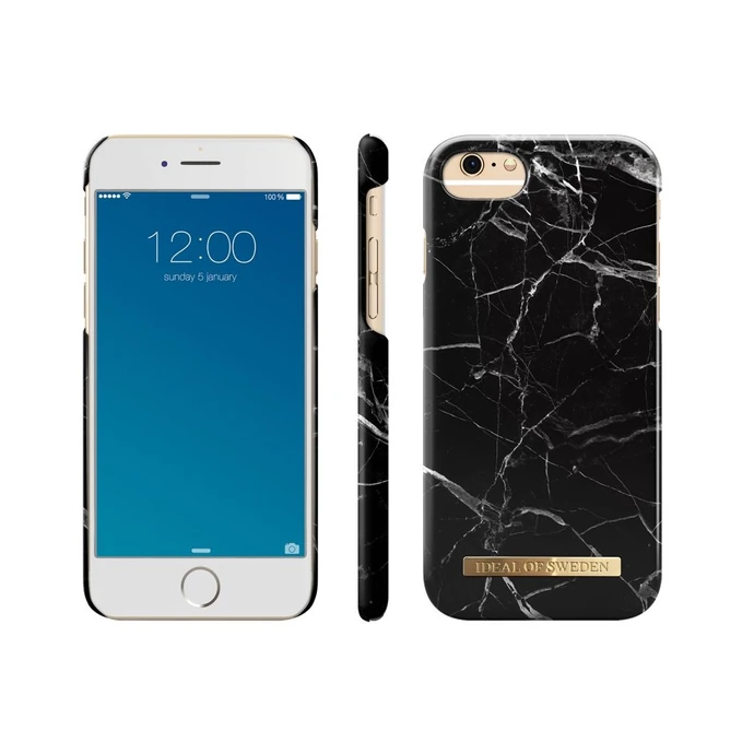 Kryt na iPhone 6/6s/7/8 iDeal of Sweden Black Marble