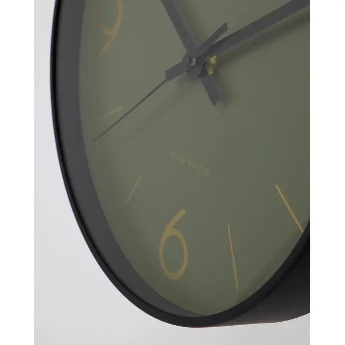 Nástěnné hodiny Dark Green Ø 25 cm
