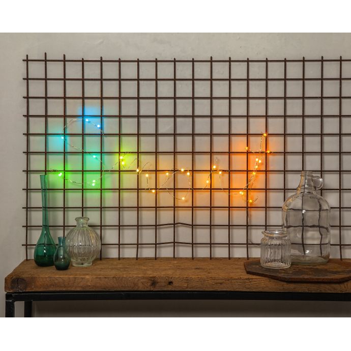 Chytrý LED světený řetěz Multicolor + White
