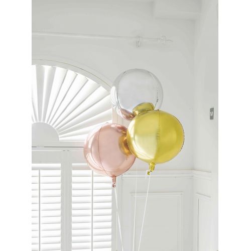 Nafukovací balón Gold ⌀ 38 cm