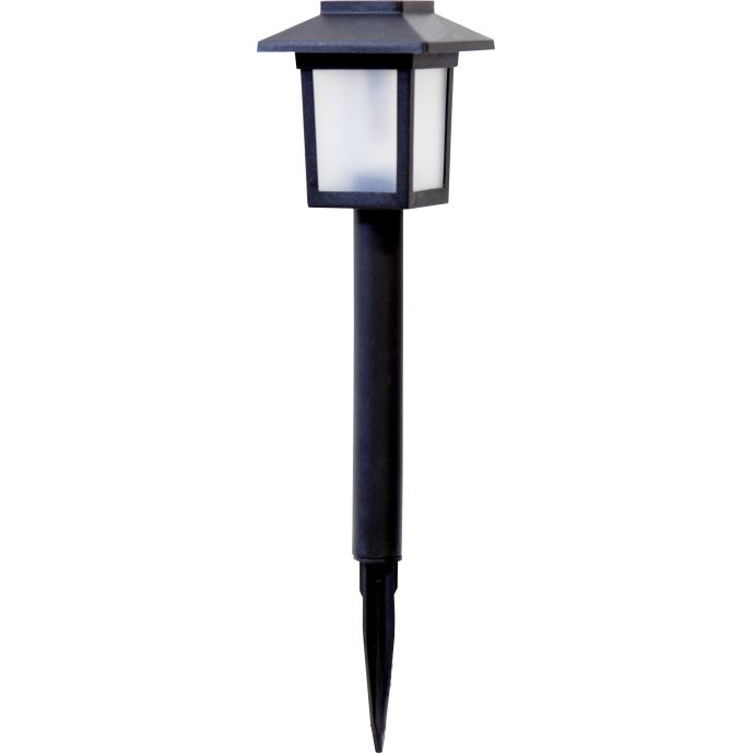 Zahradní světlo na solární napájení Bollard - set 2ks
