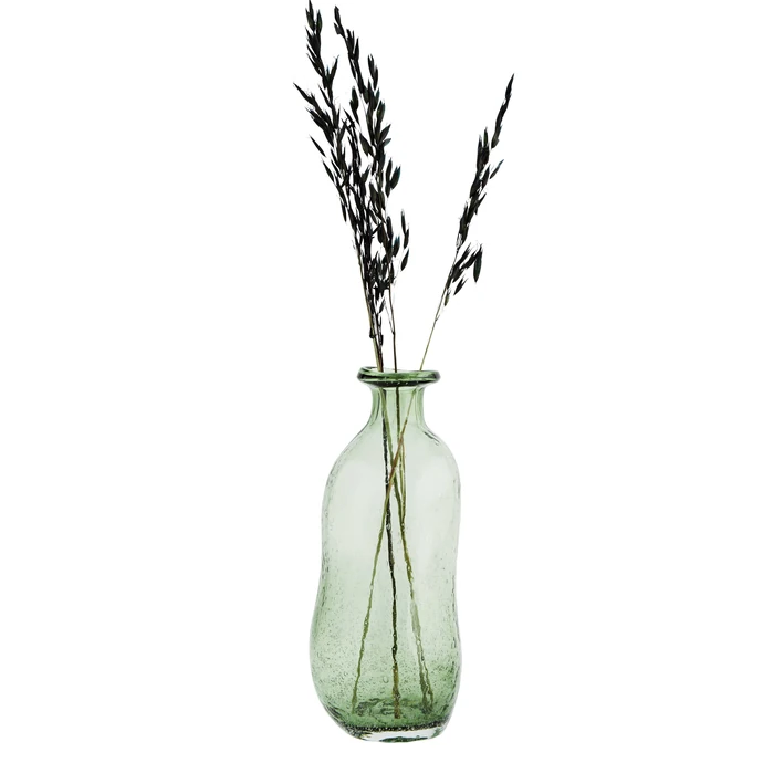 Skleněná váza Organic Green