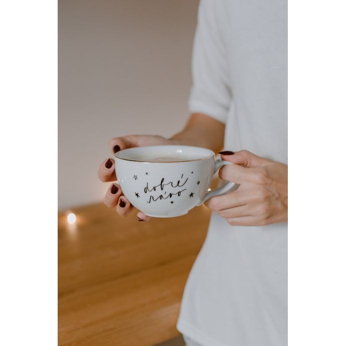 Porcelánový hrnek Dobré ráno - 300 ml
