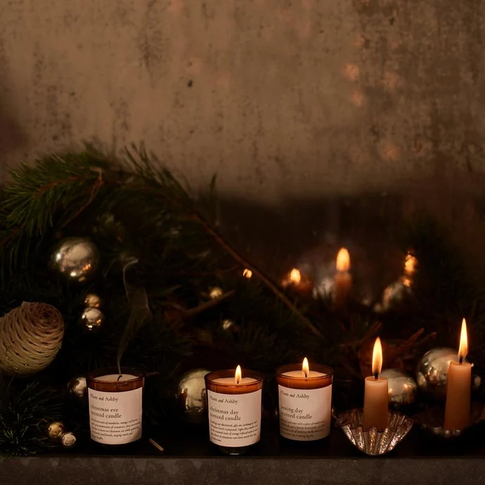 Set vánočních votivních svíček Christmas