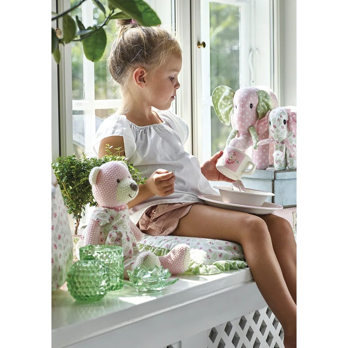 Dětský set bambusového nádobí Lily Petit White