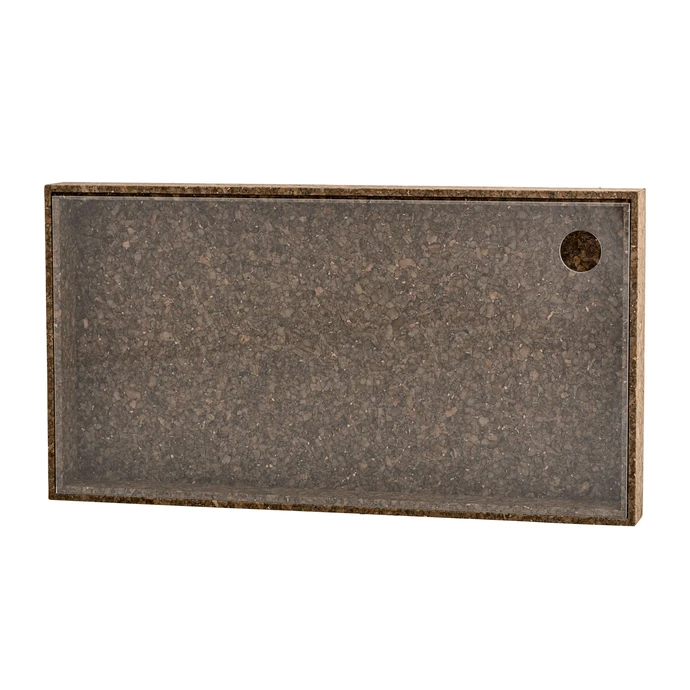 Úložný box s plexi víčkem Dark Cork - větší