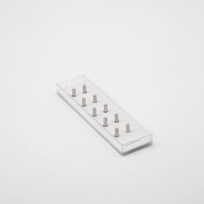 Mini magnety Mag Silver - 10 ks