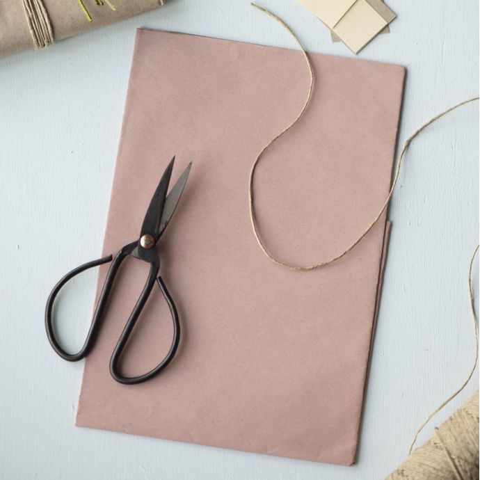 Papírový sáček Rose Recycled Kraft