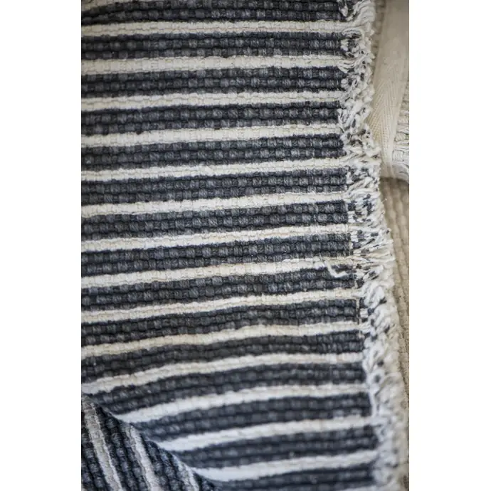 Koberec Stripes Dark grey 110x220 cm