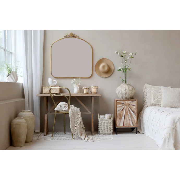 Nástěnné zrcadlo Décor Edge Antique Brass