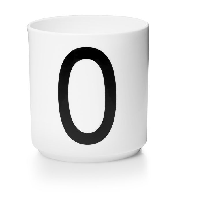 Porcelánový hrneček/dózička Letters