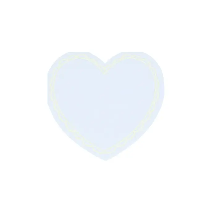 Papírové ubrousky Pastel Hearts 16 ks