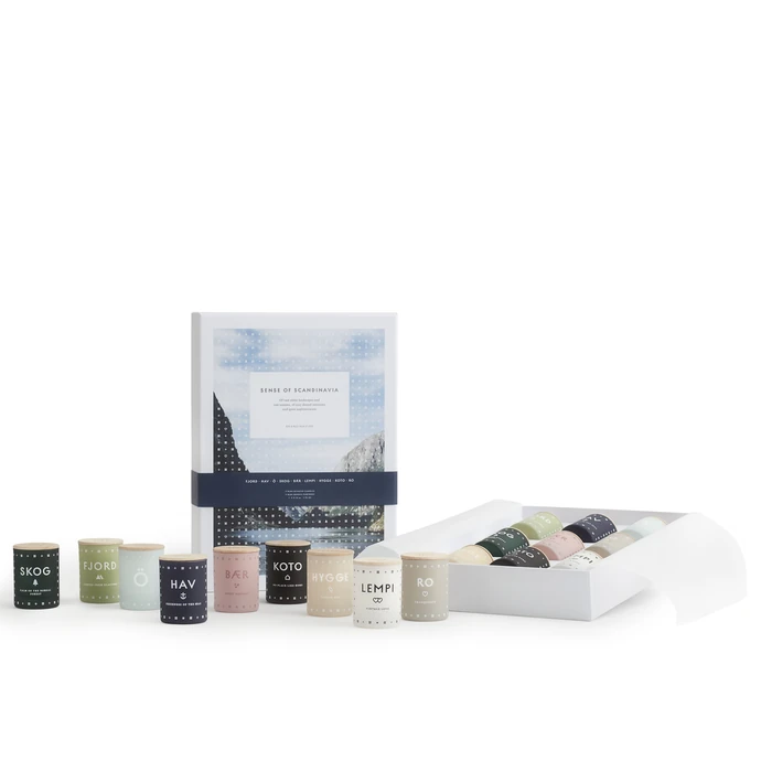 Dárková kolekce mini svíček Scent of Scandinavia 9x55 g