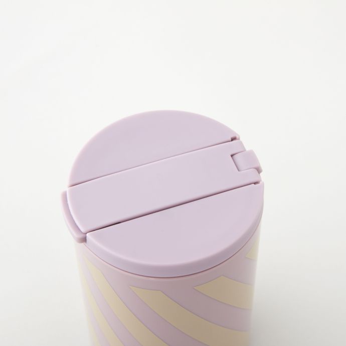 Dětský kelímek s brčkem Lavender 330 ml